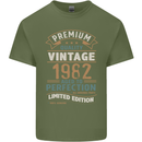 Premium Vintage 41st Birthday 1982 Mens Cotton T-Shirt Tee Top Military Green