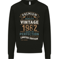 Premium Vintage 41st Birthday 1982 Mens Sweatshirt Jumper Black