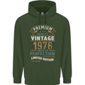 Premium Vintage 45th Birthday 1978 Mens 80% Cotton Hoodie Forest Green