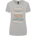 Premium Vintage 45th Birthday 1978 Womens Wider Cut T-Shirt Sports Grey