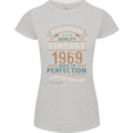 Premium Vintage 54th Birthday 1969 Womens Petite Cut T-Shirt Sports Grey