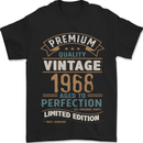 Premium Vintage 55th Birthday 1968 Mens T-Shirt 100% Cotton Black
