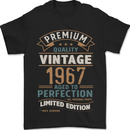 Premium Vintage 56th Birthday 1967 Mens T-Shirt 100% Cotton Black