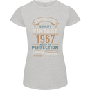 Premium Vintage 56th Birthday 1967 Womens Petite Cut T-Shirt Sports Grey