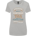 Premium Vintage 57th Birthday 1966 Womens Wider Cut T-Shirt Sports Grey