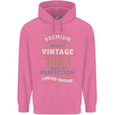 Premium Vintage 60th Birthday 1963 Mens 80% Cotton Hoodie Azelea