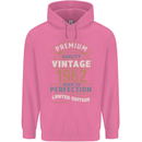 Premium Vintage 61st Birthday 1962 Mens 80% Cotton Hoodie Azelea