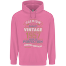 Premium Vintage 66th Birthday 1957 Mens 80% Cotton Hoodie Azelea