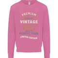 Premium Vintage 66th Birthday 1957 Mens Sweatshirt Jumper Azalea