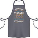 Premium Vintage 68th Birthday 1955 Cotton Apron 100% Organic Steel