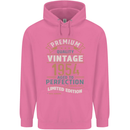 Premium Vintage 69th Birthday 1954 Mens 80% Cotton Hoodie Azelea