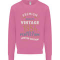 Premium Vintage 69th Birthday 1954 Mens Sweatshirt Jumper Azalea