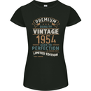 Premium Vintage 69th Birthday 1954 Womens Petite Cut T-Shirt Black