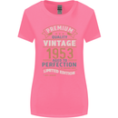 Premium Vintage 70th Birthday 1953 Womens Wider Cut T-Shirt Azalea