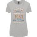 Premium Vintage 70th Birthday 1953 Womens Wider Cut T-Shirt Sports Grey