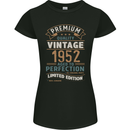 Premium Vintage 71st Birthday 1952 Womens Petite Cut T-Shirt Black