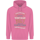 Premium Vintage 76th Birthday 1947 Mens 80% Cotton Hoodie Azelea
