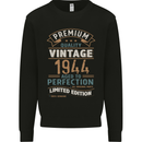 Premium Vintage 79th Birthday 1944 Mens Sweatshirt Jumper Black