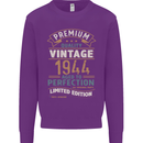 Premium Vintage 79th Birthday 1944 Mens Sweatshirt Jumper Purple