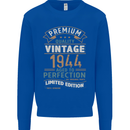 Premium Vintage 79th Birthday 1944 Mens Sweatshirt Jumper Royal Blue