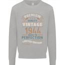 Premium Vintage 79th Birthday 1944 Mens Sweatshirt Jumper Sports Grey