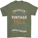 Premium Vintage 79th Birthday 1944 Mens T-Shirt 100% Cotton Military Green