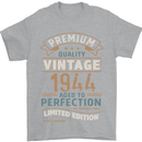 Premium Vintage 79th Birthday 1944 Mens T-Shirt 100% Cotton Sports Grey