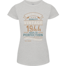 Premium Vintage 79th Birthday 1944 Womens Petite Cut T-Shirt Sports Grey