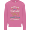 Premium Vintage 80th Birthday 1943 Mens Sweatshirt Jumper Azalea
