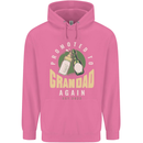 Promoted to Grandad Est. 2022 Childrens Kids Hoodie Azalea