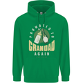 Promoted to Grandad Est. 2022 Childrens Kids Hoodie Irish Green