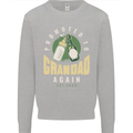 Promoted to Grandad Est. 2022 Kids Sweatshirt Jumper Sports Grey