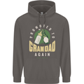 Promoted to Grandad Est. 2022 Mens 80% Cotton Hoodie Charcoal