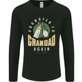 Promoted to Grandad Est. 2022 Mens Long Sleeve T-Shirt Black