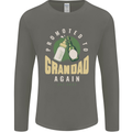 Promoted to Grandad Est. 2022 Mens Long Sleeve T-Shirt Charcoal