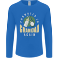 Promoted to Grandad Est. 2022 Mens Long Sleeve T-Shirt Royal Blue