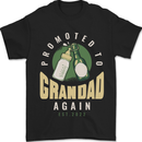 Promoted to Grandad Est. 2022 Mens T-Shirt 100% Cotton Black