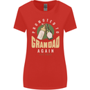 Promoted to Grandad Est. 2022 Womens Wider Cut T-Shirt Red
