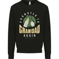 Promoted to Grandad Est. 2023 Kids Sweatshirt Jumper Black