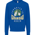 Promoted to Grandad Est. 2023 Kids Sweatshirt Jumper Royal Blue