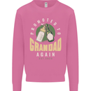 Promoted to Grandad Est. 2023 Mens Sweatshirt Jumper Azalea
