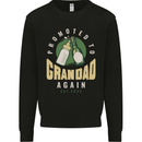 Promoted to Grandad Est. 2023 Mens Sweatshirt Jumper Black