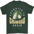 Promoted to Grandad Est. 2023 Mens T-Shirt 100% Cotton Forest Green