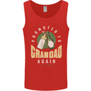 Promoted to Grandad Est. 2023 Mens Vest Tank Top Red