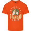 Promoted to Grandad Est. 2024 Kids T-Shirt Childrens Orange