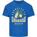 Promoted to Grandad Est. 2024 Kids T-Shirt Childrens Royal Blue