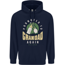 Promoted to Grandad Est. 2025 Childrens Kids Hoodie Navy Blue