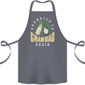 Promoted to Grandad Est. 2025 Cotton Apron 100% Organic Steel