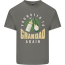 Promoted to Grandad Est. 2025 Kids T-Shirt Childrens Charcoal