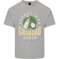 Promoted to Grandad Est. 2025 Kids T-Shirt Childrens Sports Grey